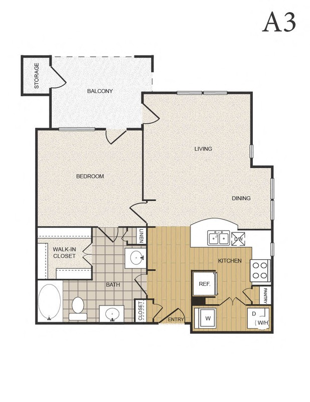 A3 floor plan